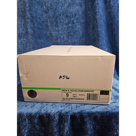 NEW APL Techloom Breeze Men 9 Women 11 Black White Running Shoes Sneakers - Picture 6 of 6